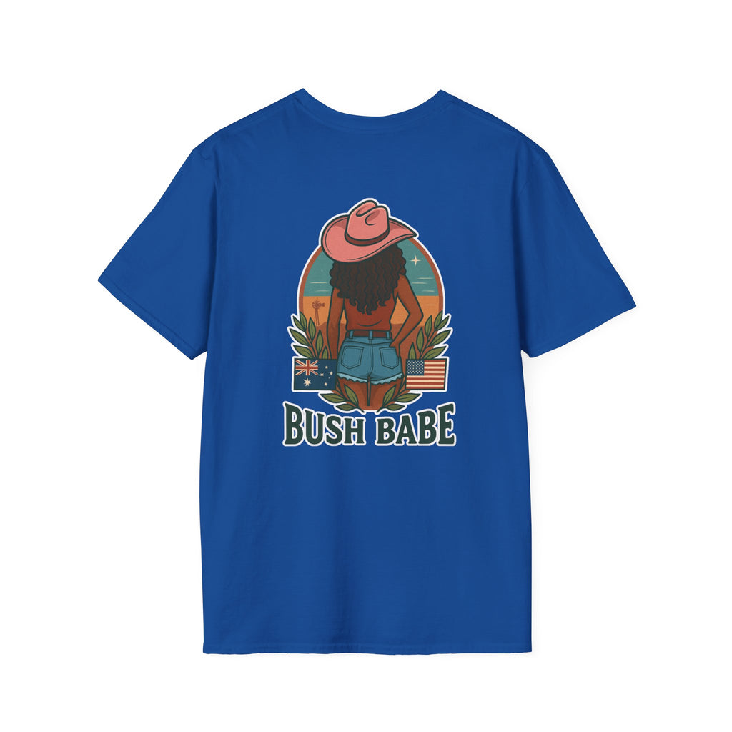 Bush Babe Graphic T-Shirt  Curly Hair