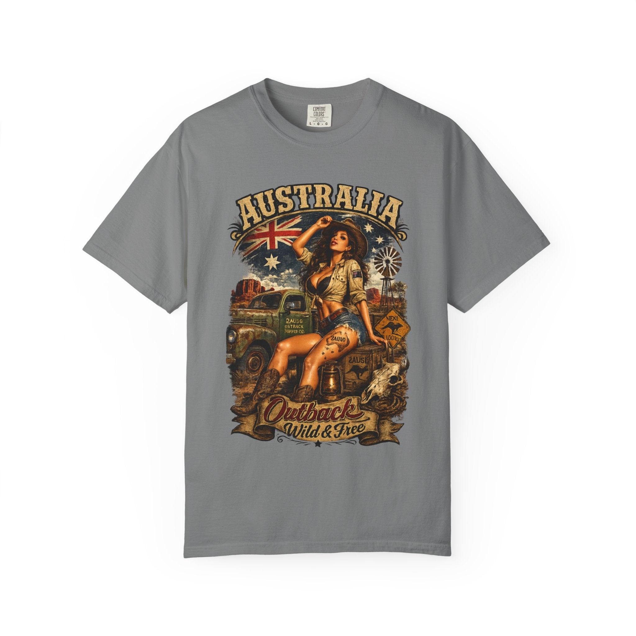 Australia Outback Pinup T-shirt