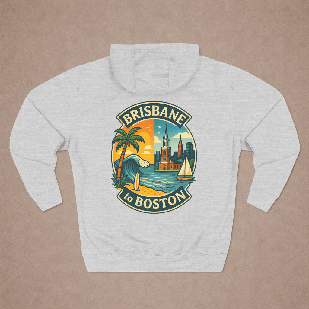 Urban City Designn - Bondi Beach to Boston Hoodie