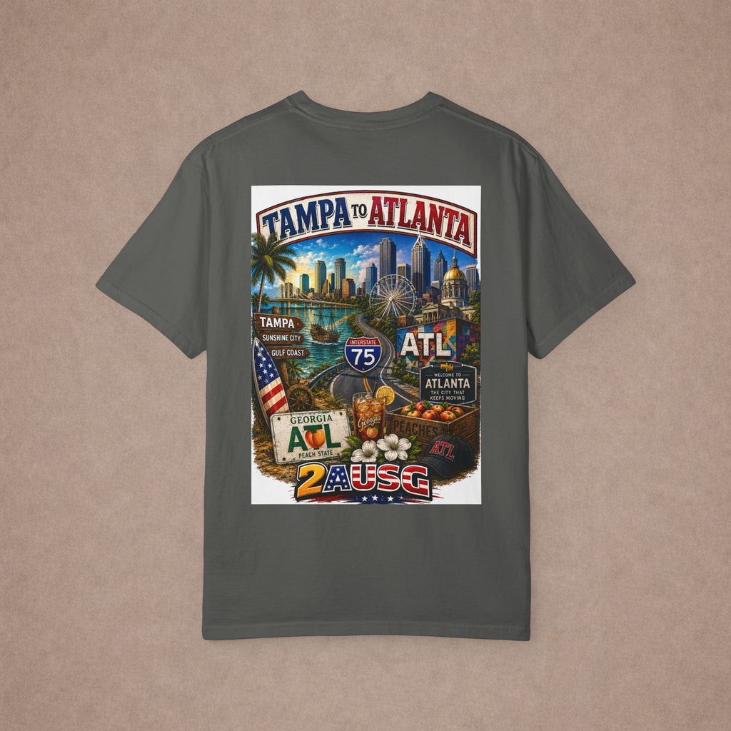 Tampa to Atlanta Graphic T-Shirt