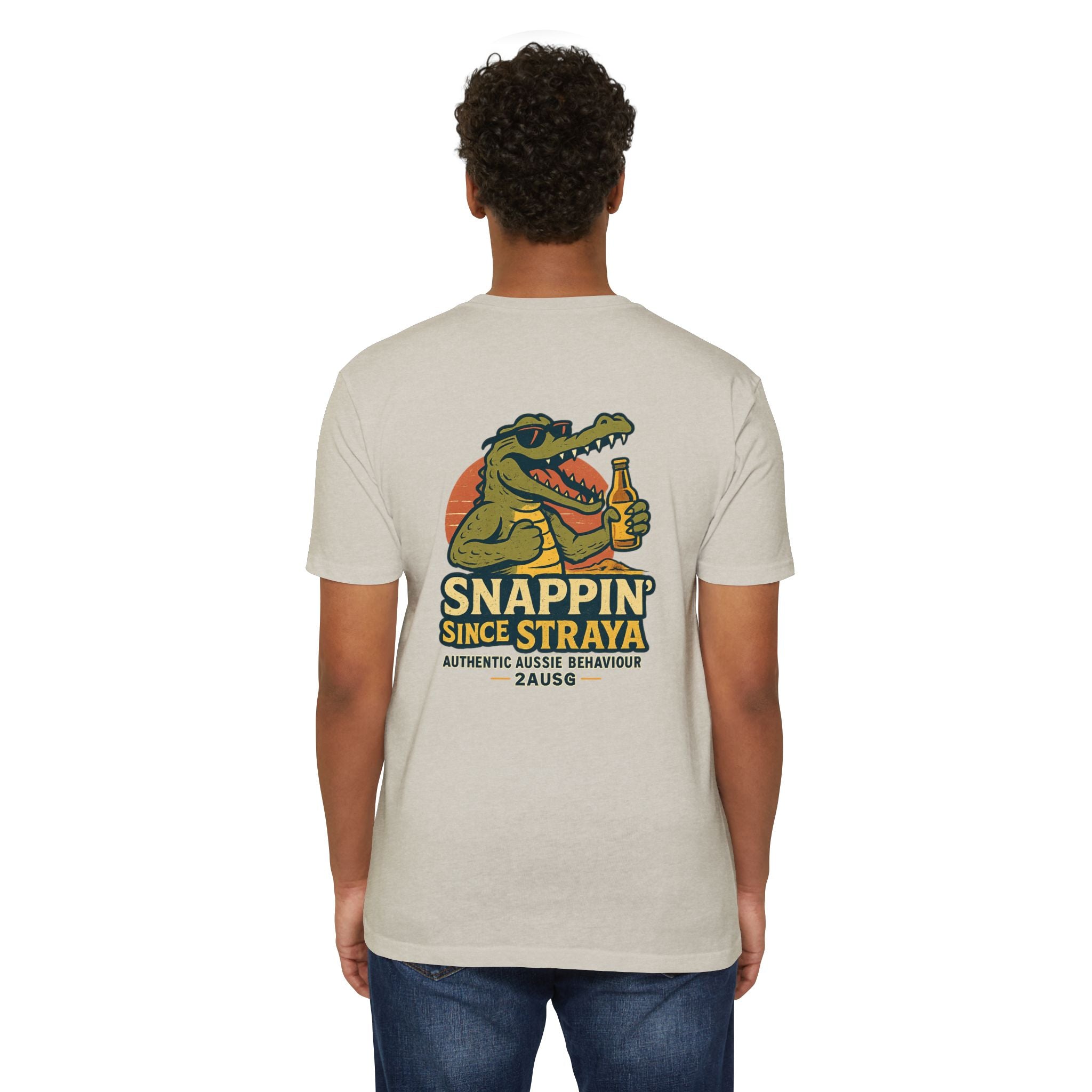 Snappin' Since Straya Crocodile Tee