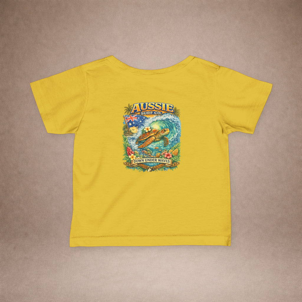 Aussie Surf Turtle Infant Tee