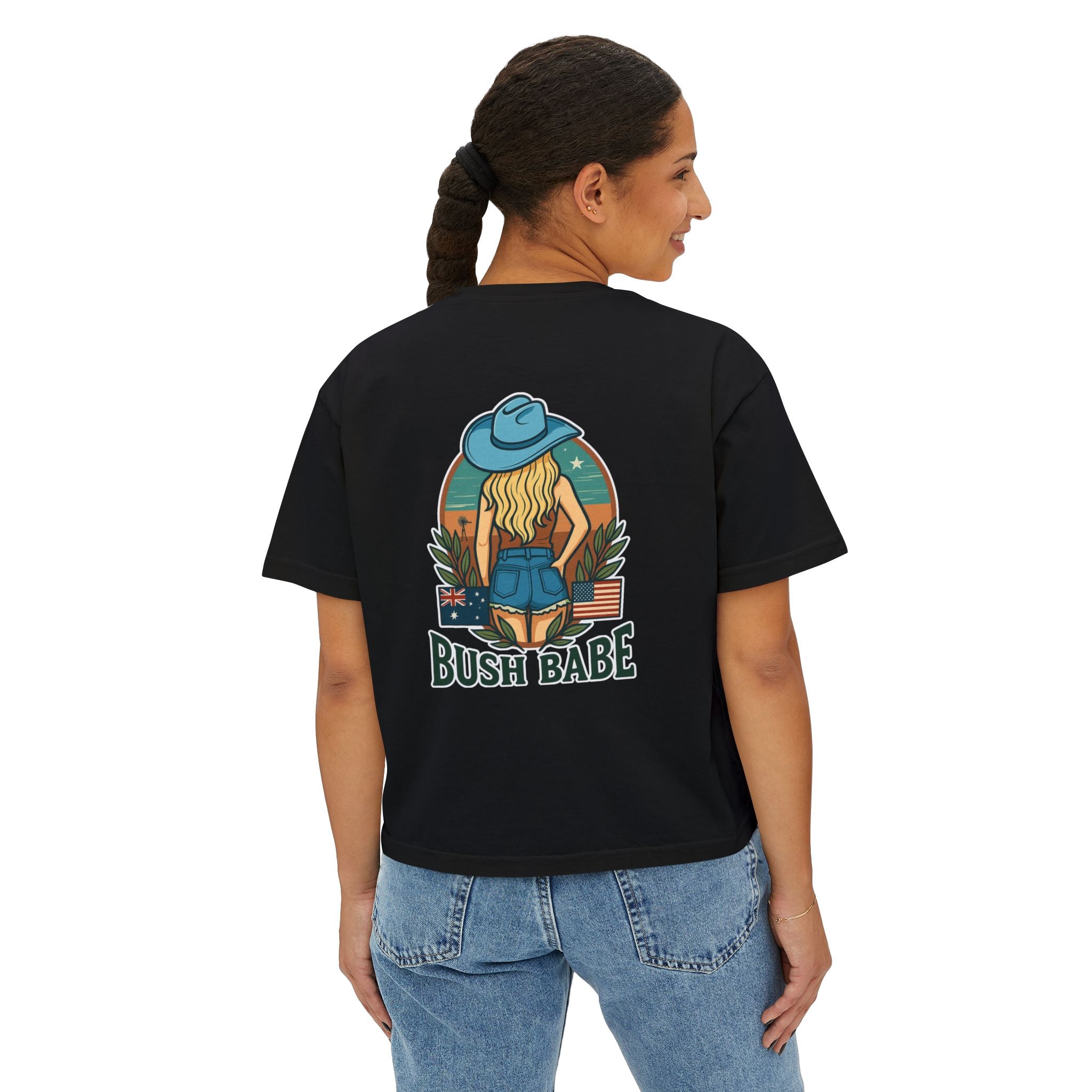 Bush Babe Blonde Crop Top