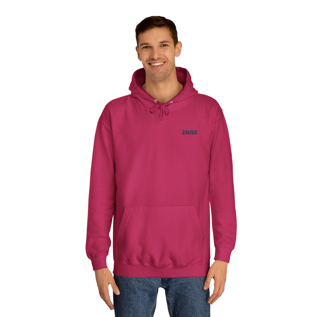 College Hoodie - Bush Babe Brunette Design