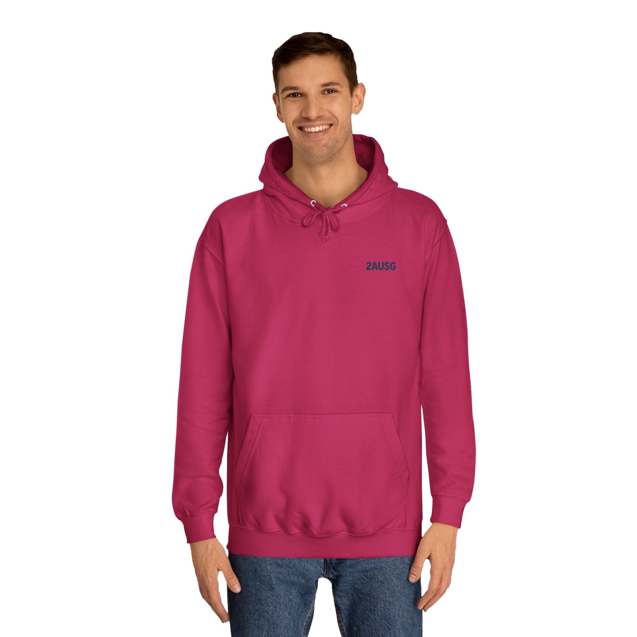 College Hoodie - Bush Babe Brunette Design