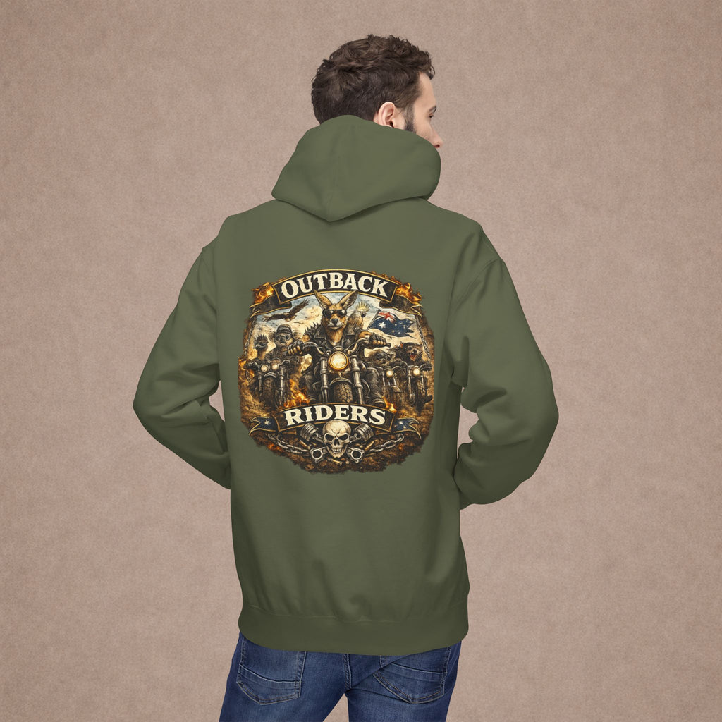 Aussie Biker Style  Hoodie