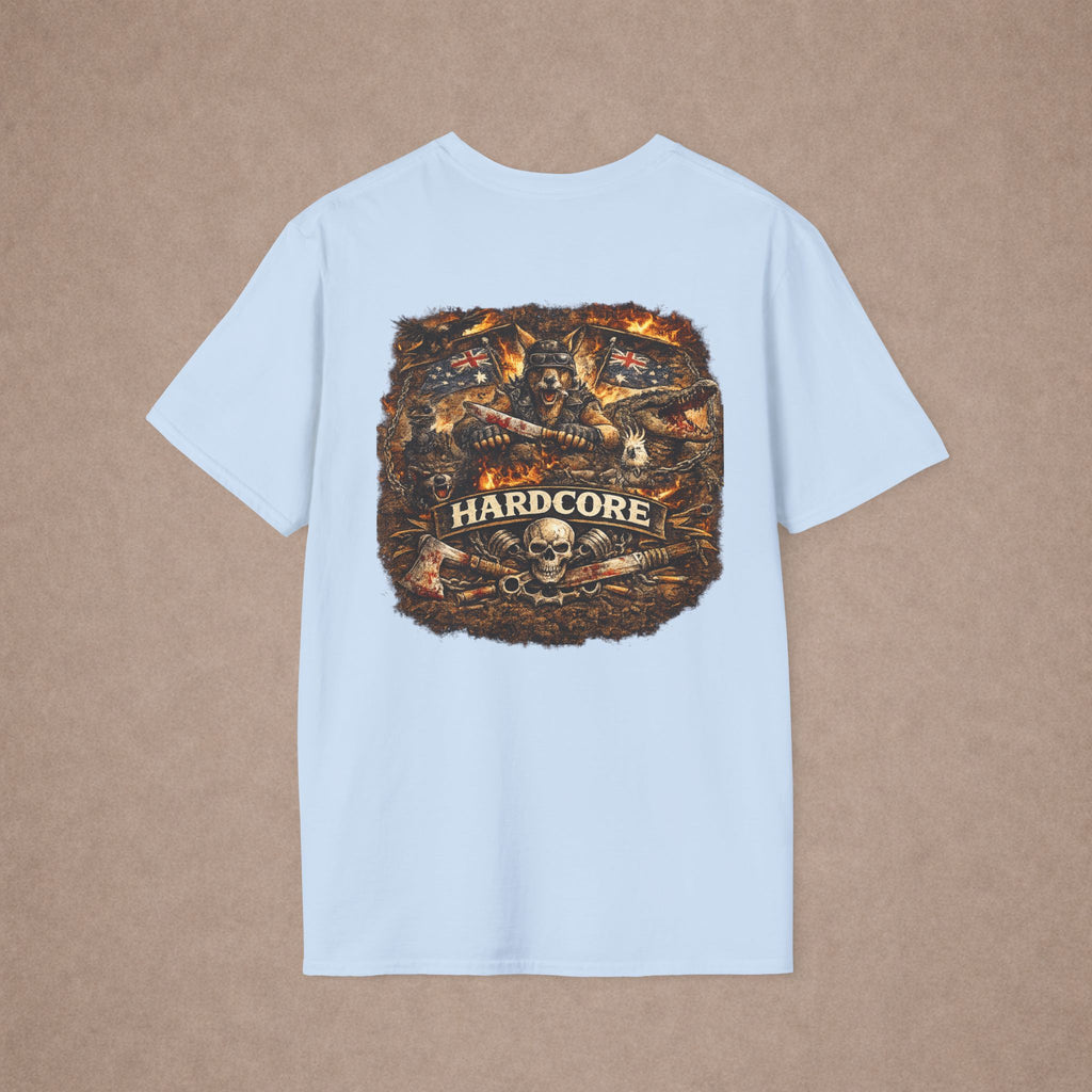 Hardcore Aussie Biker Tshirt