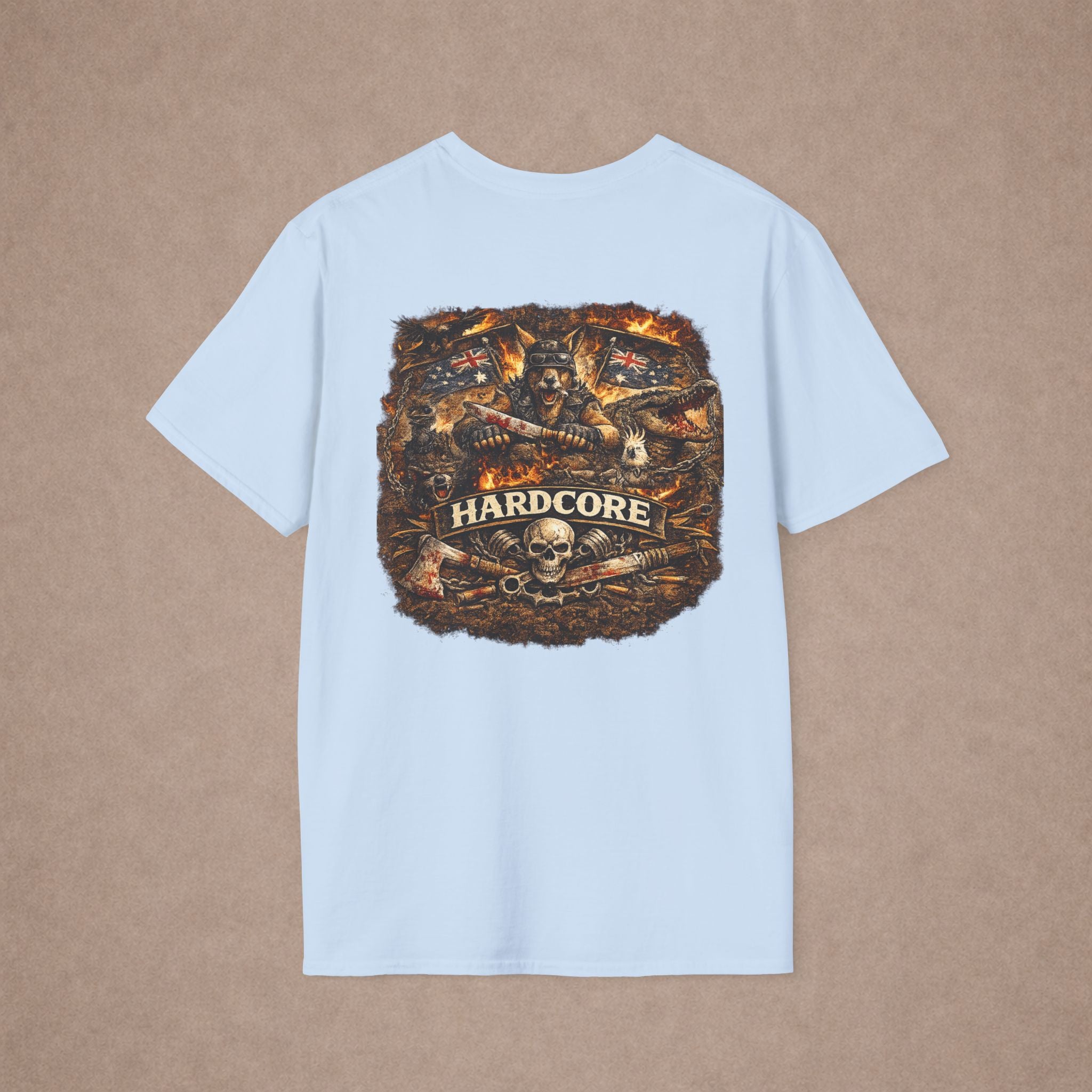 Hardcore Aussie Biker Tshirt
