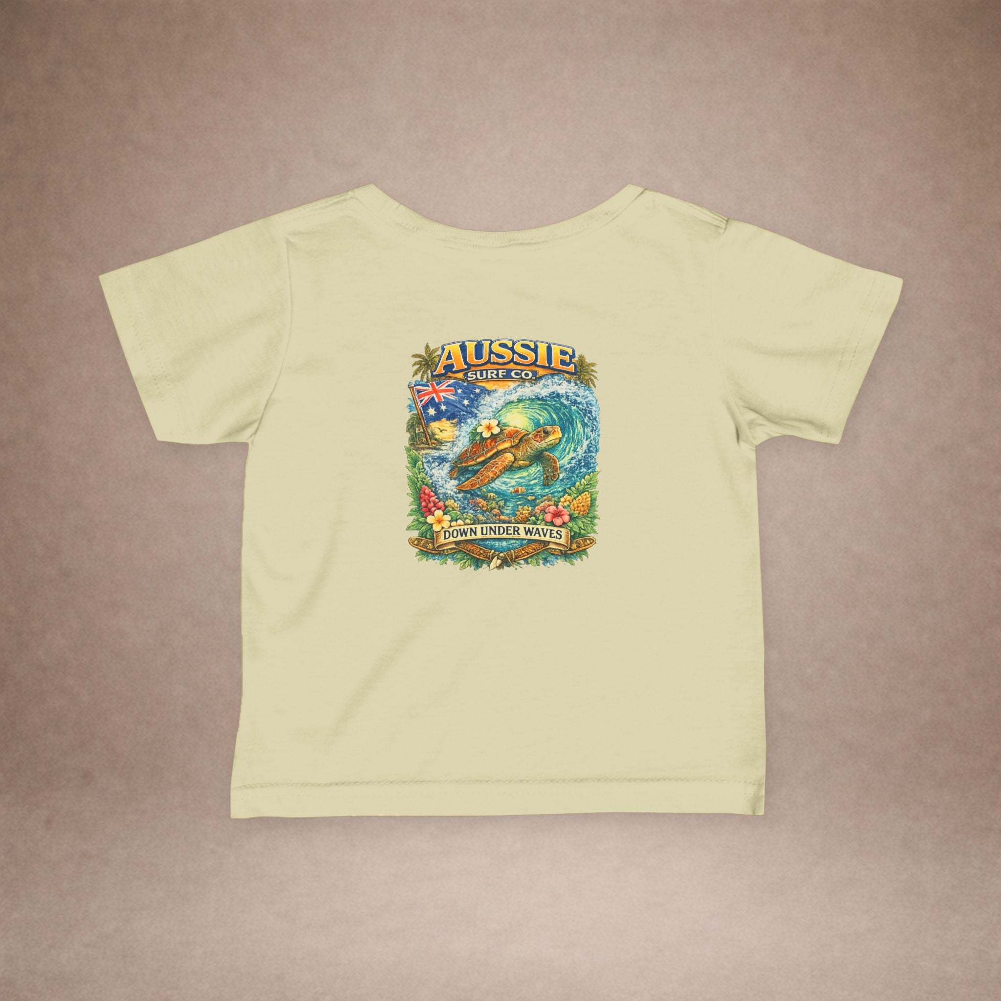 Aussie Surf Turtle Infant Tee