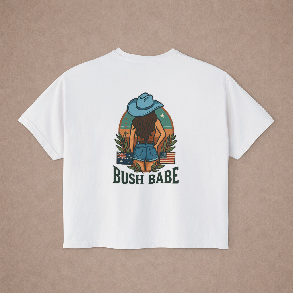Bush Babe Brunette Crop Top