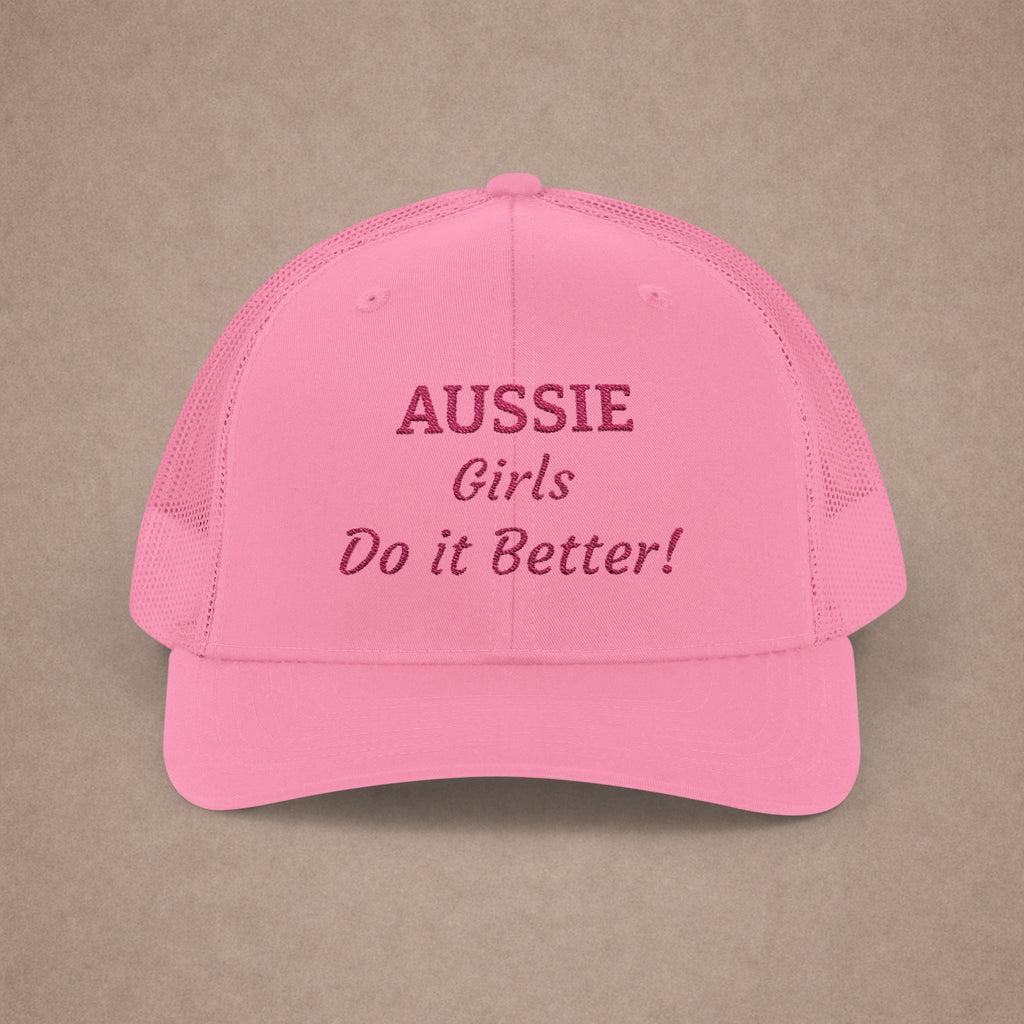 Aussie Girls Do It Better Trucker Hat