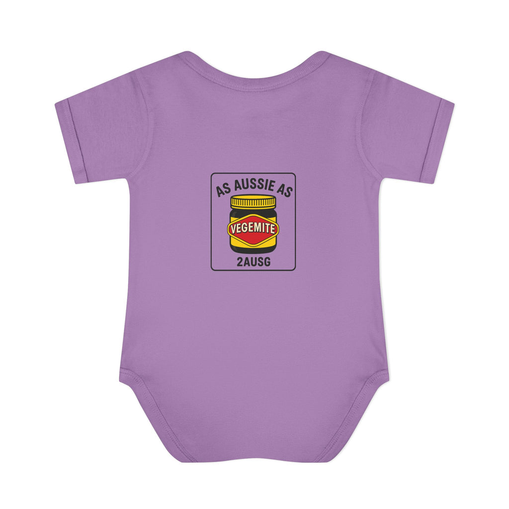As Aussie As Vegemite Infant Bodysuit | Baby Onesie Australia