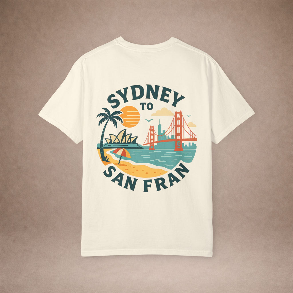 Sydney to San Fran Tshirt- Urban City