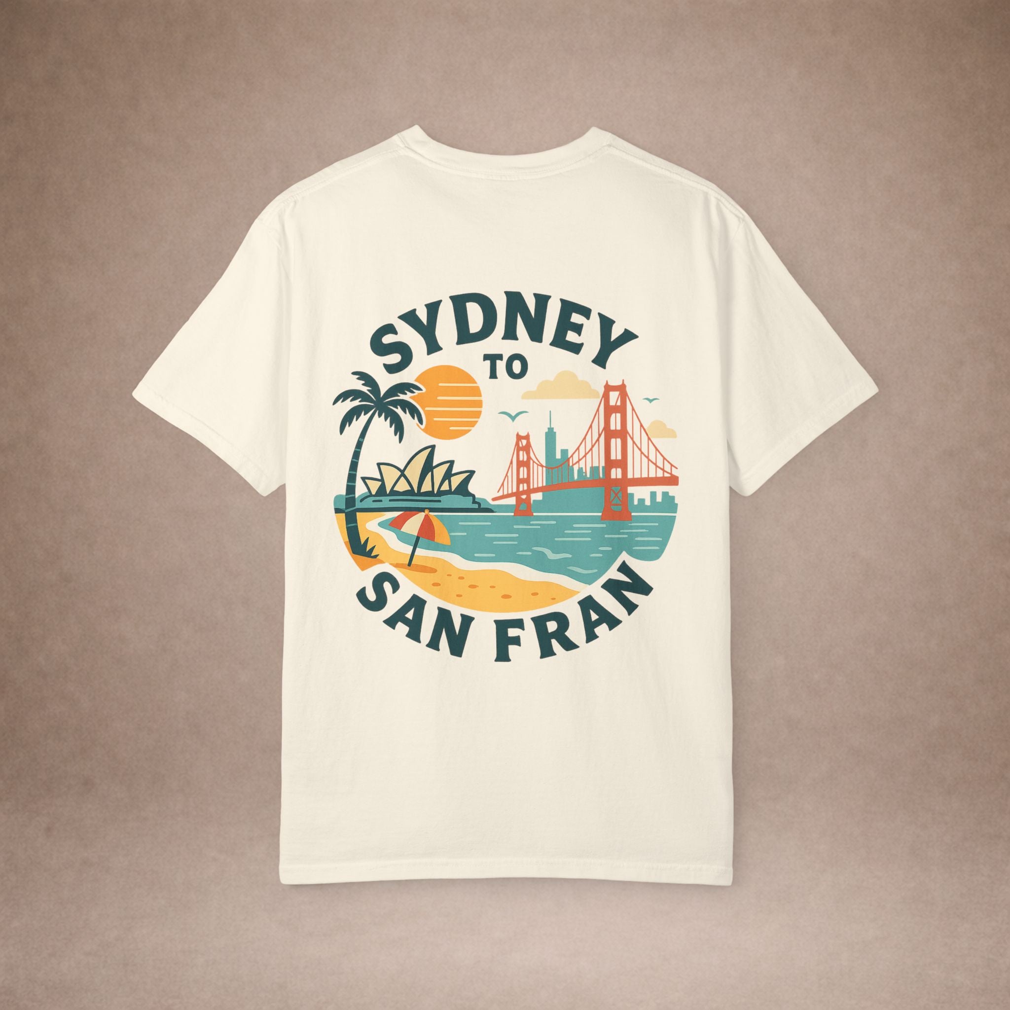 Sydney to San Fran Tshirt- Urban City