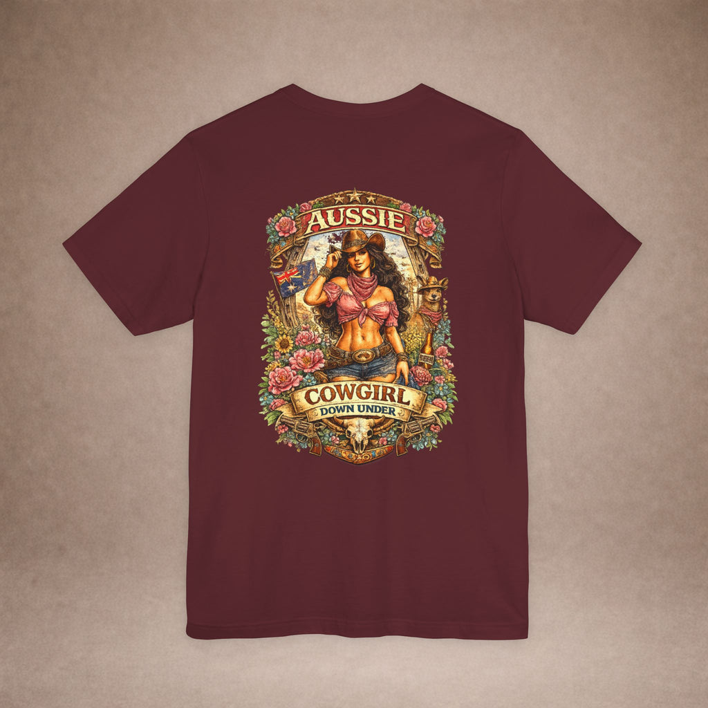 Cowgirl Vintage Brunette Tee