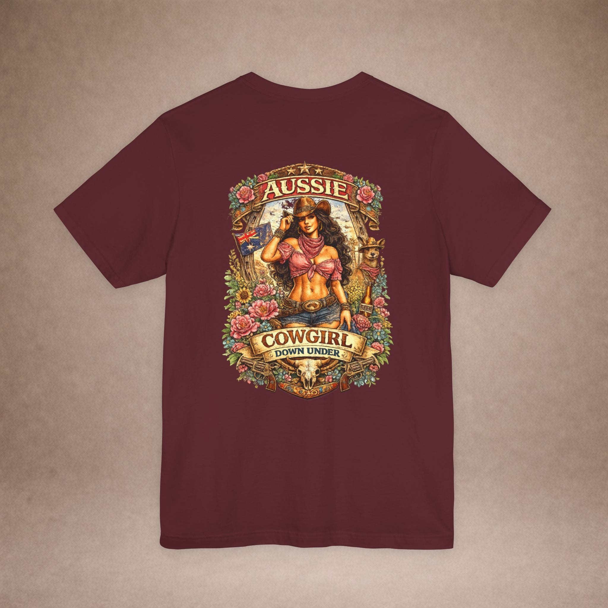 Cowgirl Vintage Brunette Tee