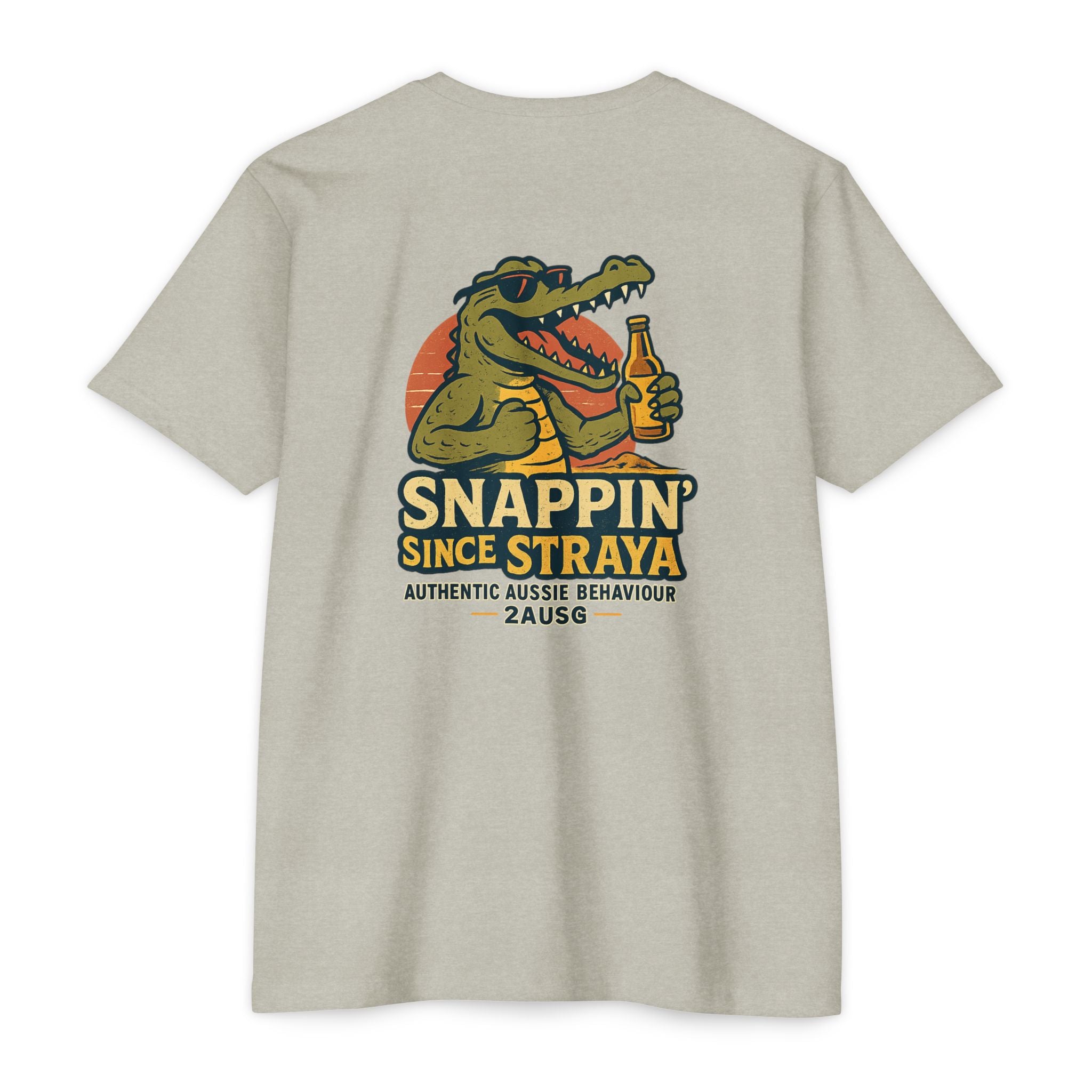 Snappin' Since Straya Crocodile Tee