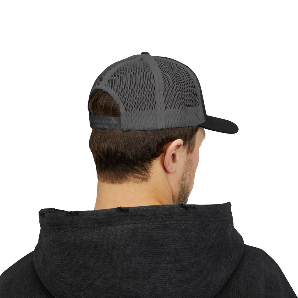 Aussie in USA trucker hat