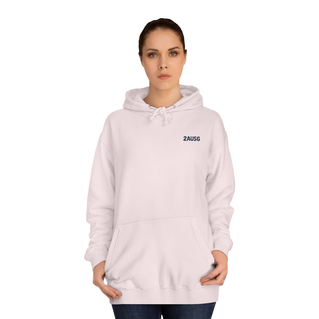 College Hoodie - Bush Babe Brunette Design