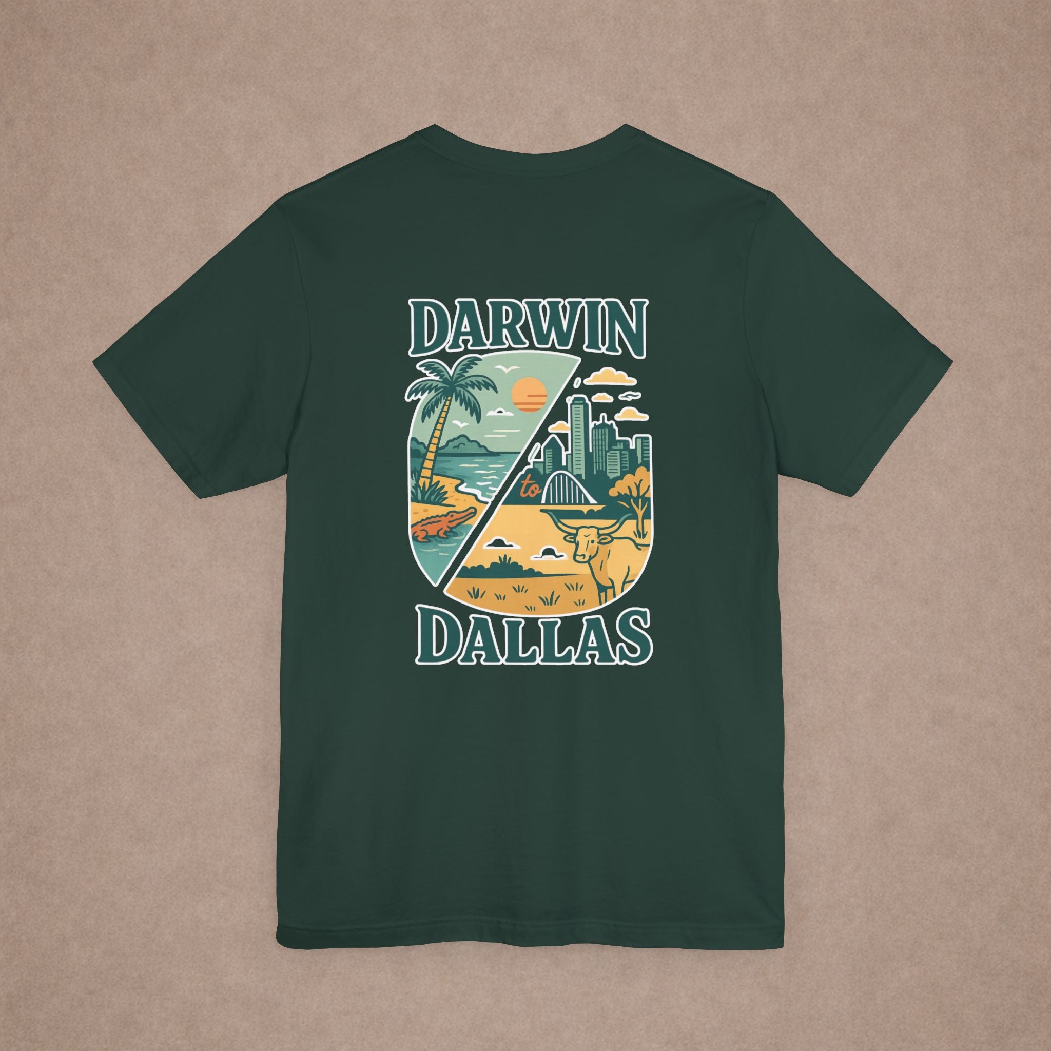 Urban city Darwin Dallas Tee