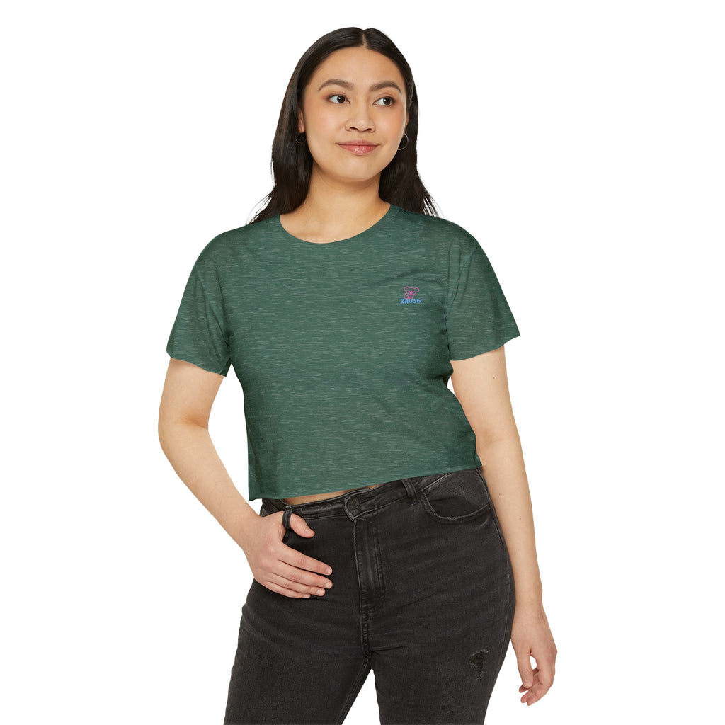 Bush Babe Crop Top Curly