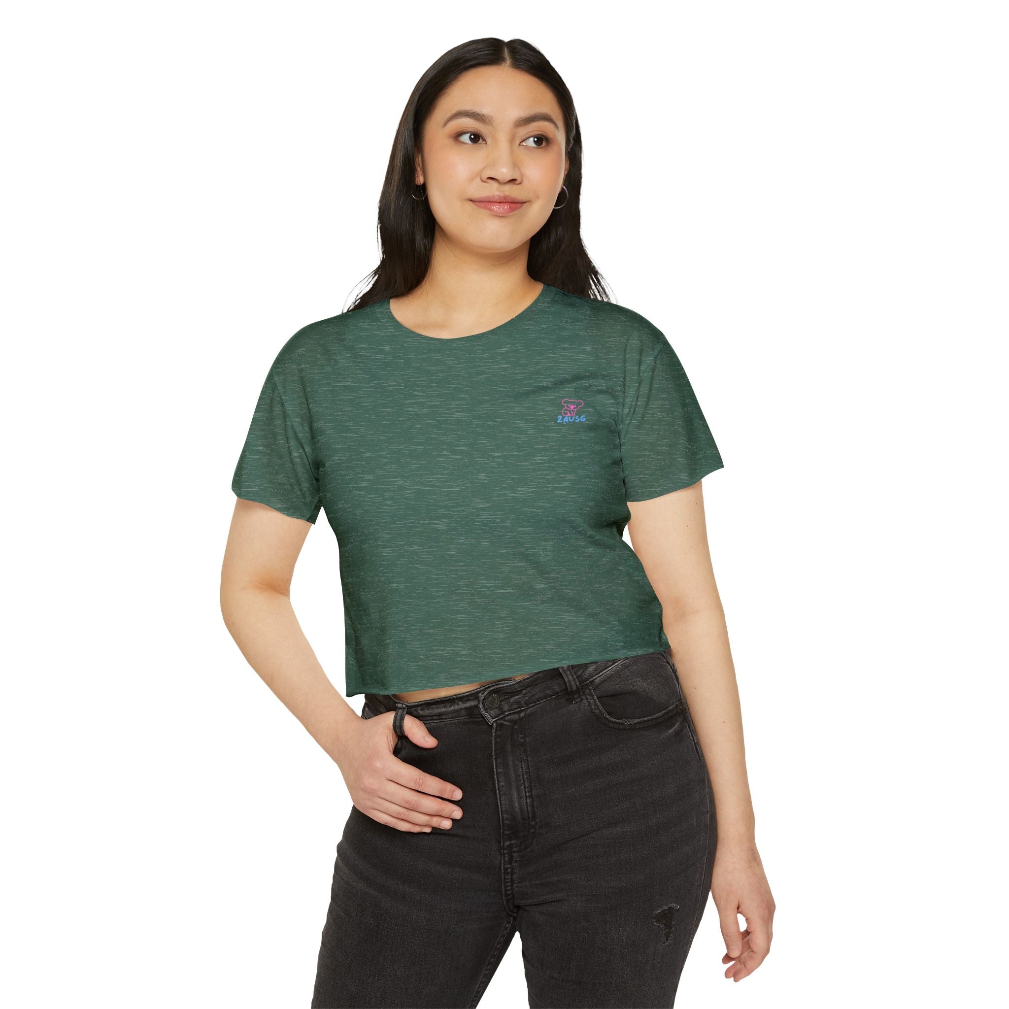 Bush Babe Crop Top Curly