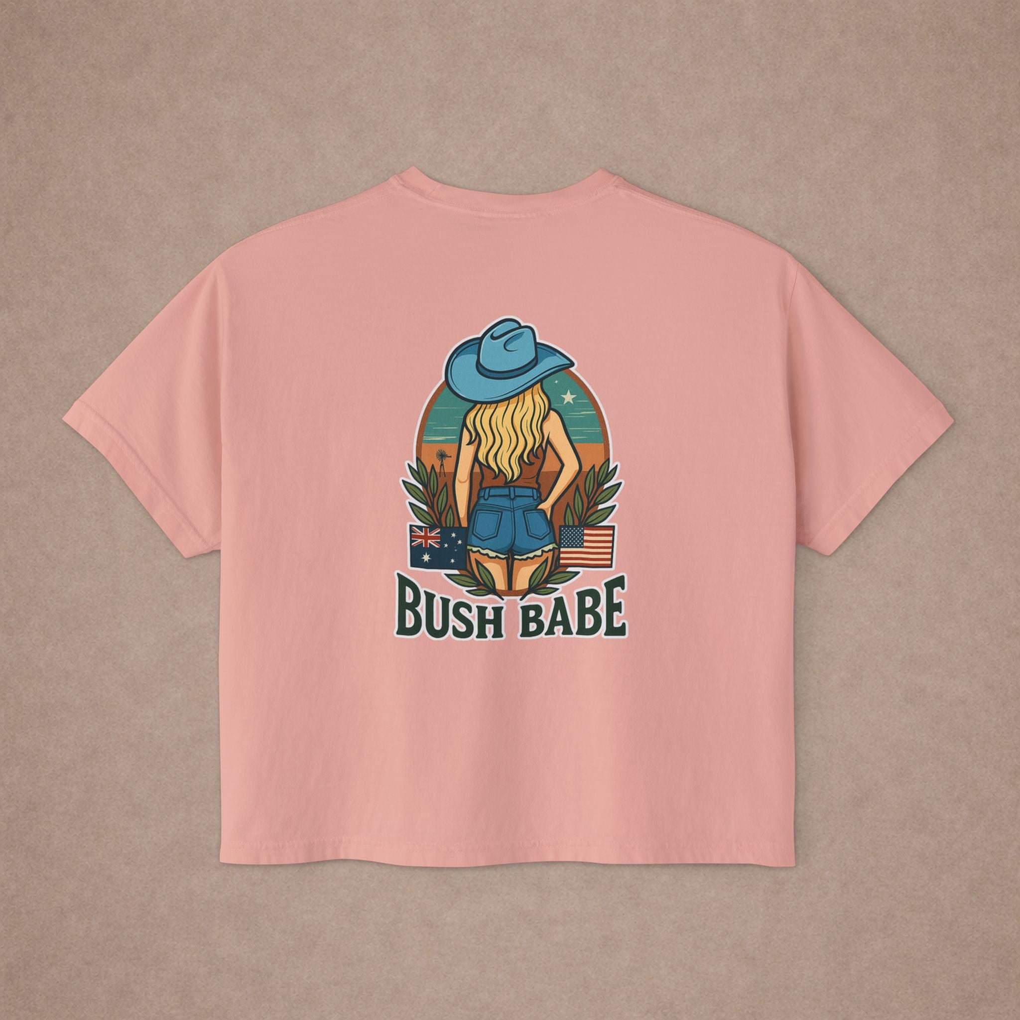 Bush Babe Blonde Crop Top