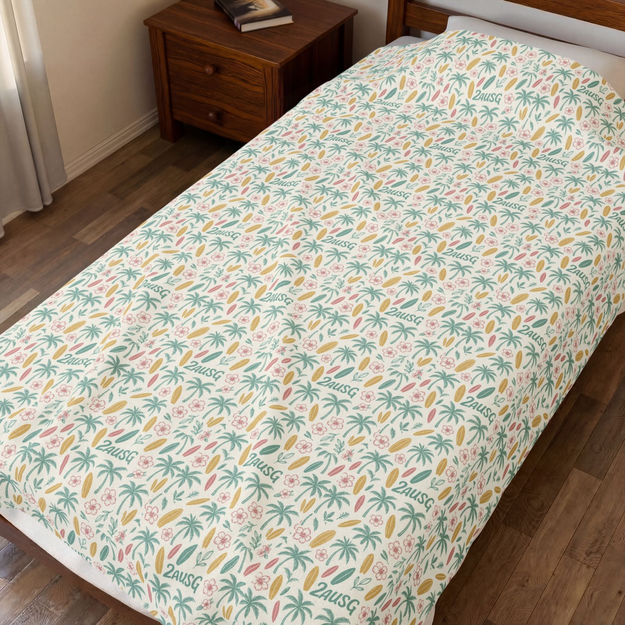 Cuddly Aussie Style, fluffy Palm Throw