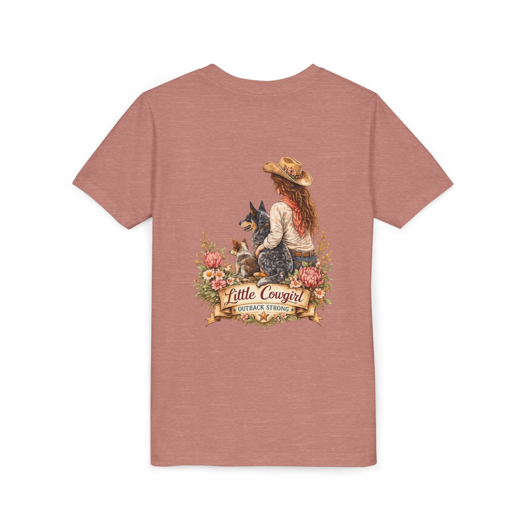 Cowgirl & Her Dogs
