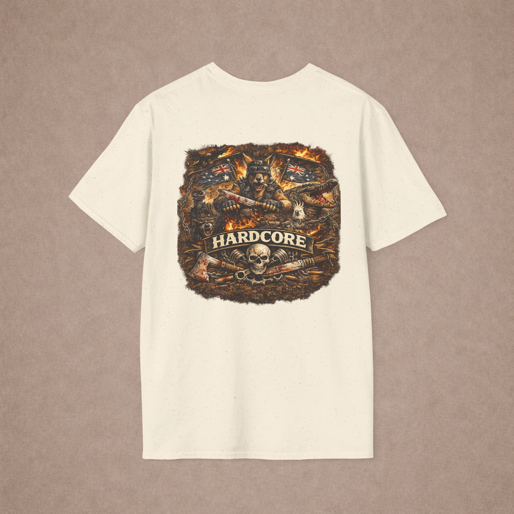 Hardcore Aussie Biker Tshirt