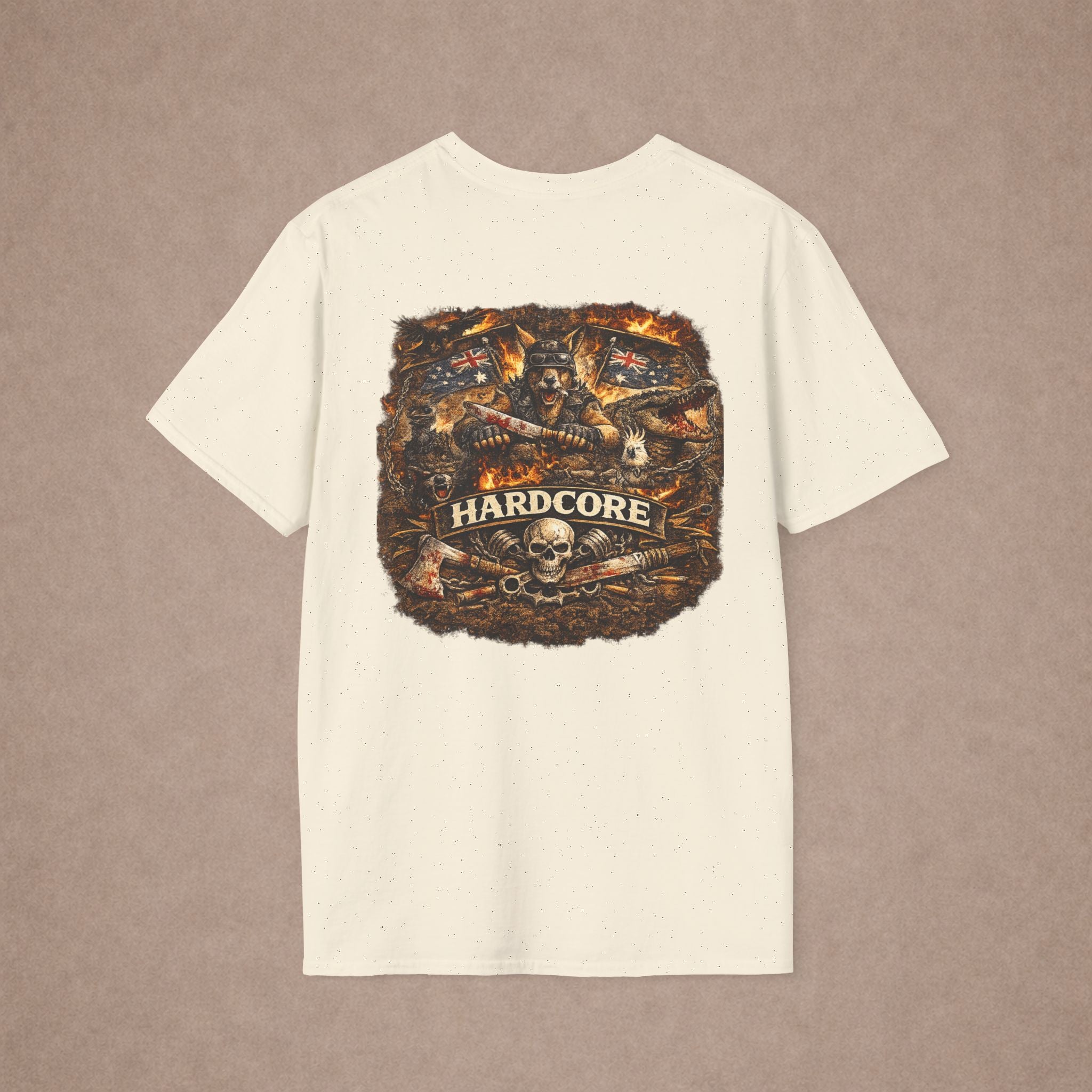 Hardcore Aussie Biker Tshirt