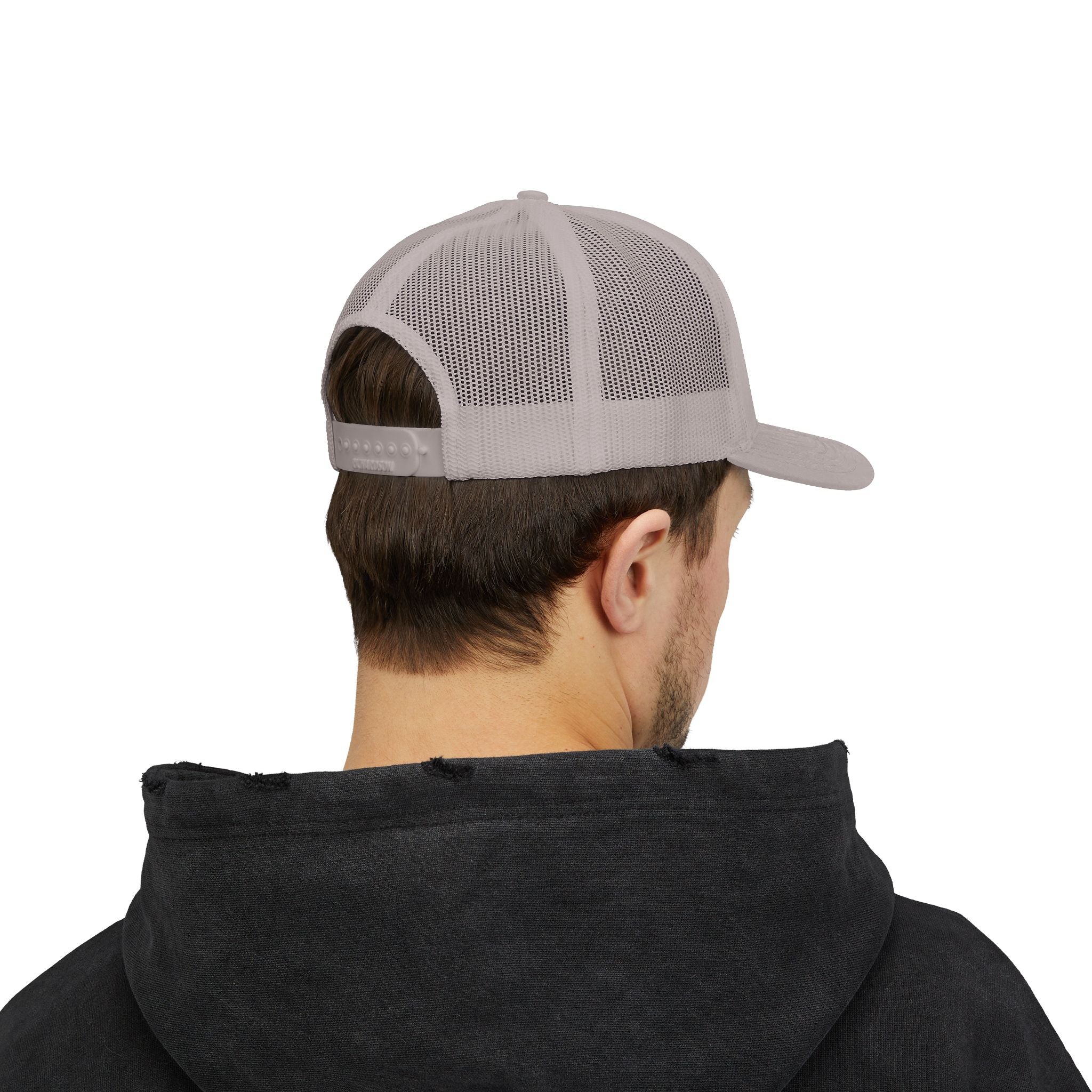 Aussie in USA trucker hat