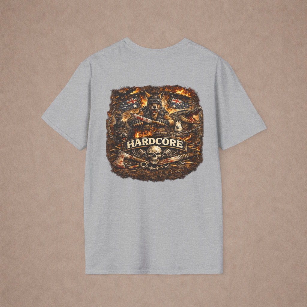 Hardcore Aussie Biker Tshirt