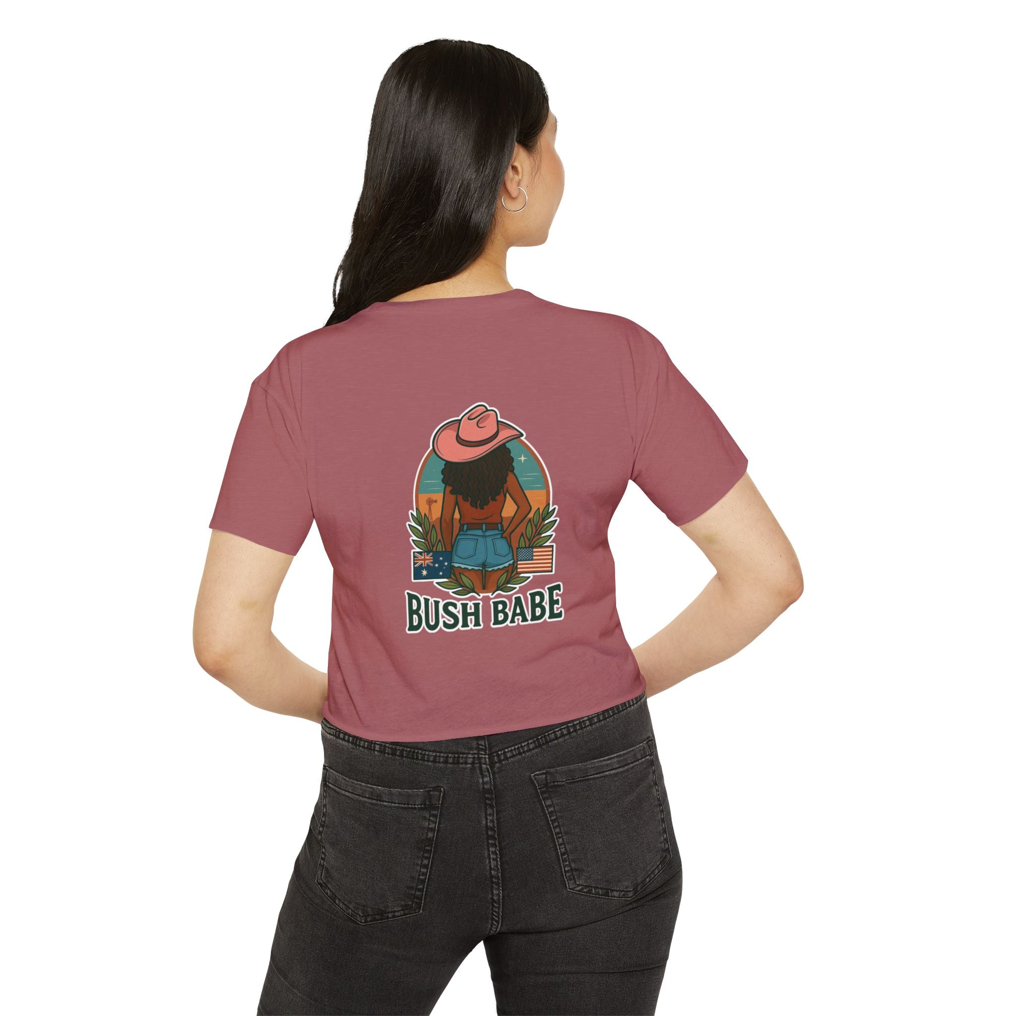 Bush Babe Crop Top Curly