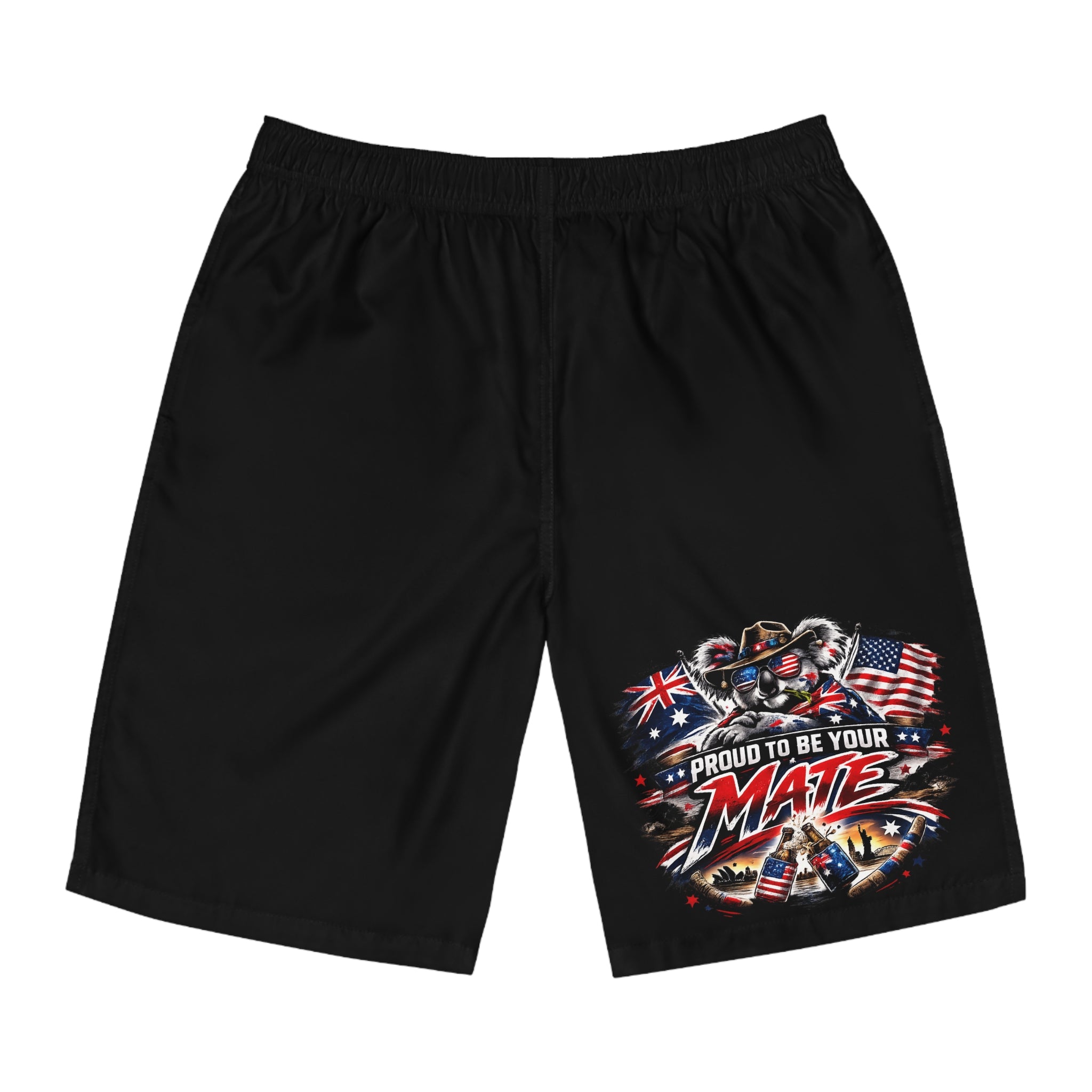 Proud To Be Your Mate board shorts