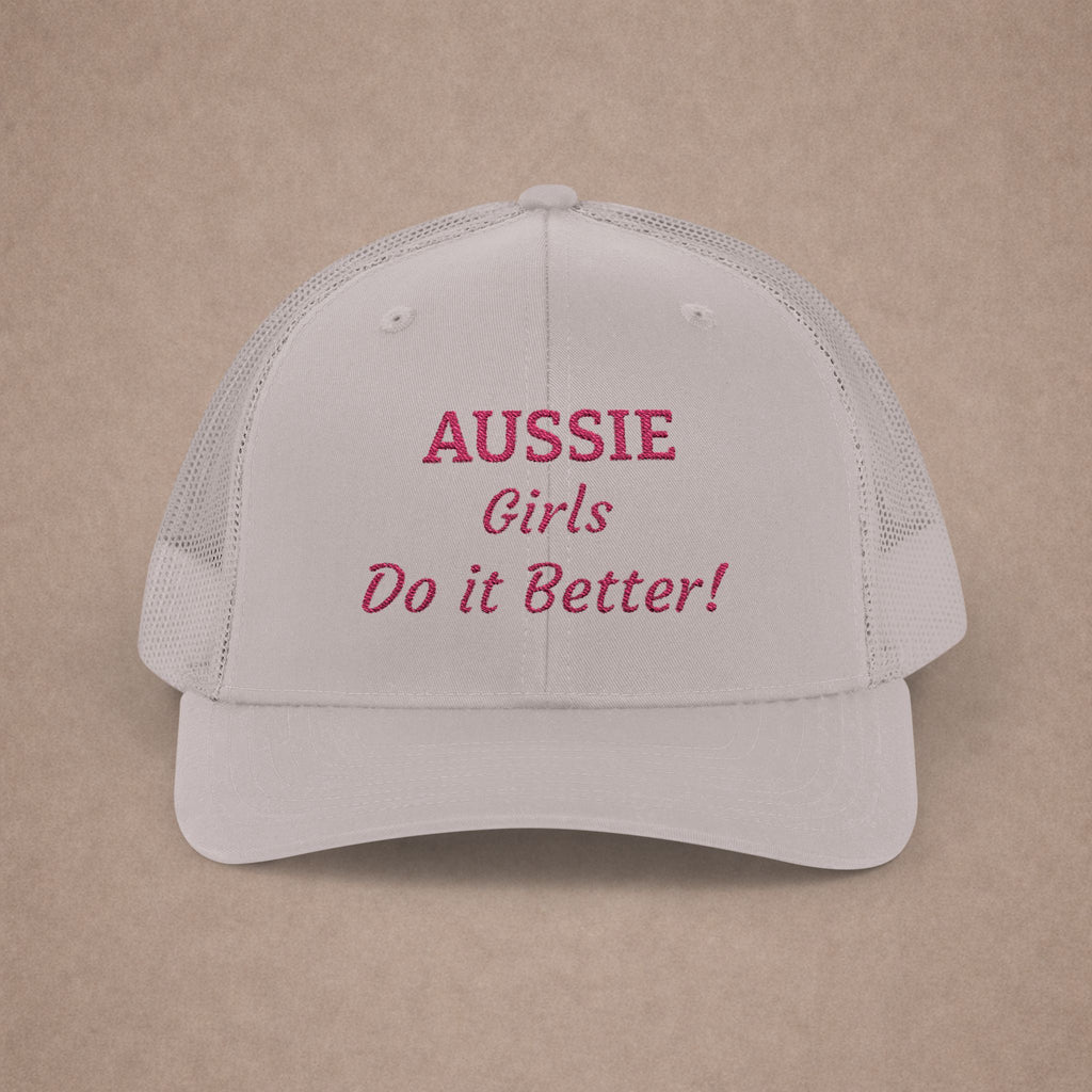 Aussie Girls Do It Better Trucker Hat