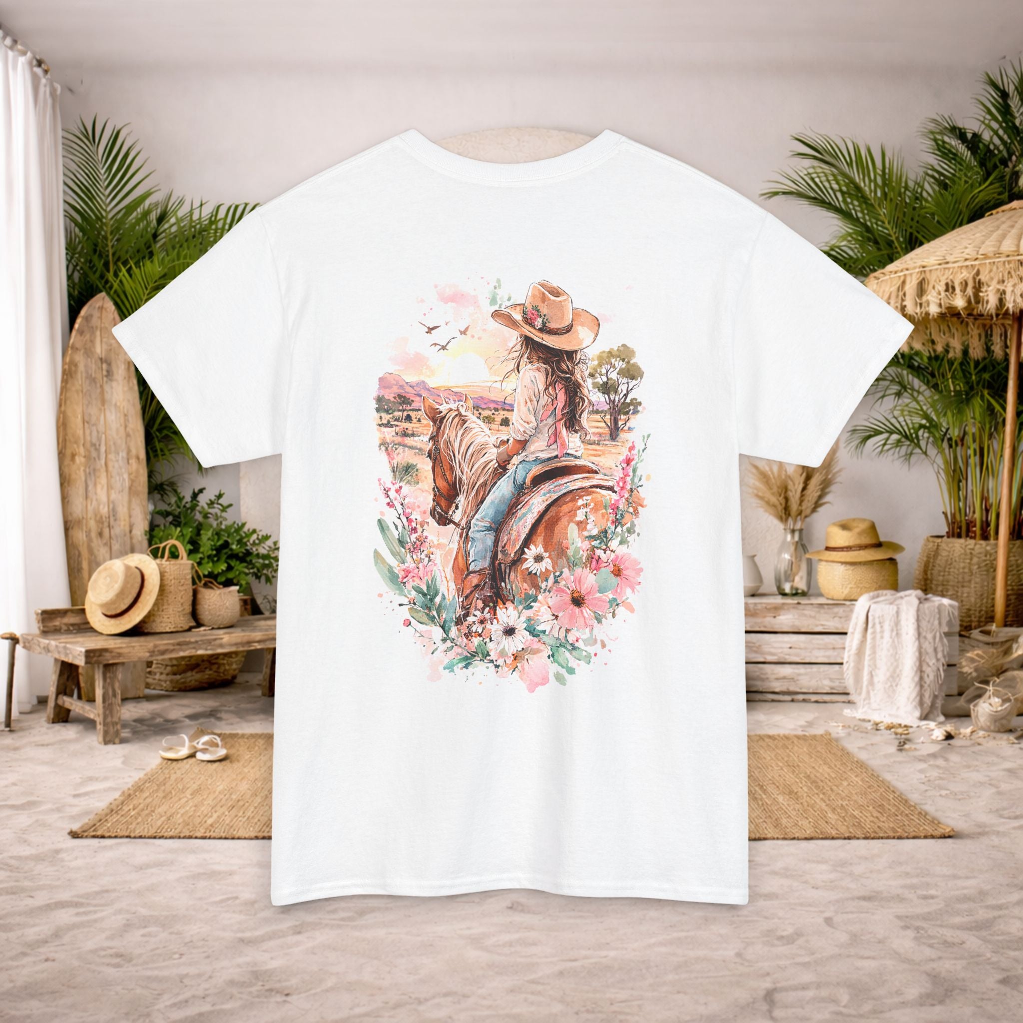 Nevaeh on Horse Back Tshirt
