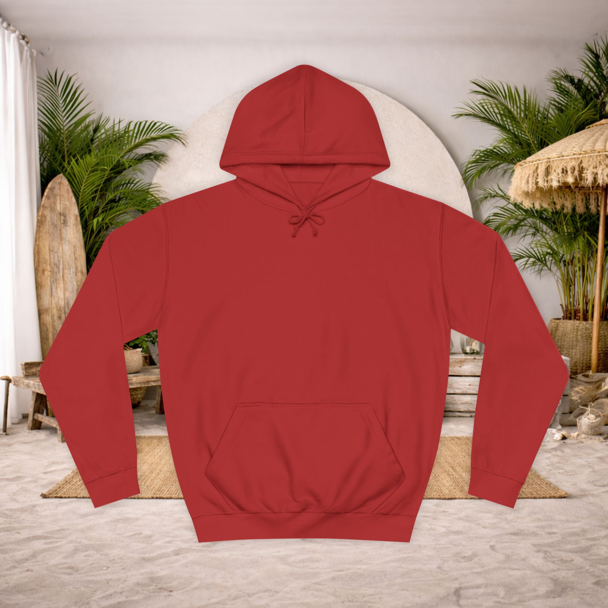 College Hoodie — "Progress" Script Logo Pullover