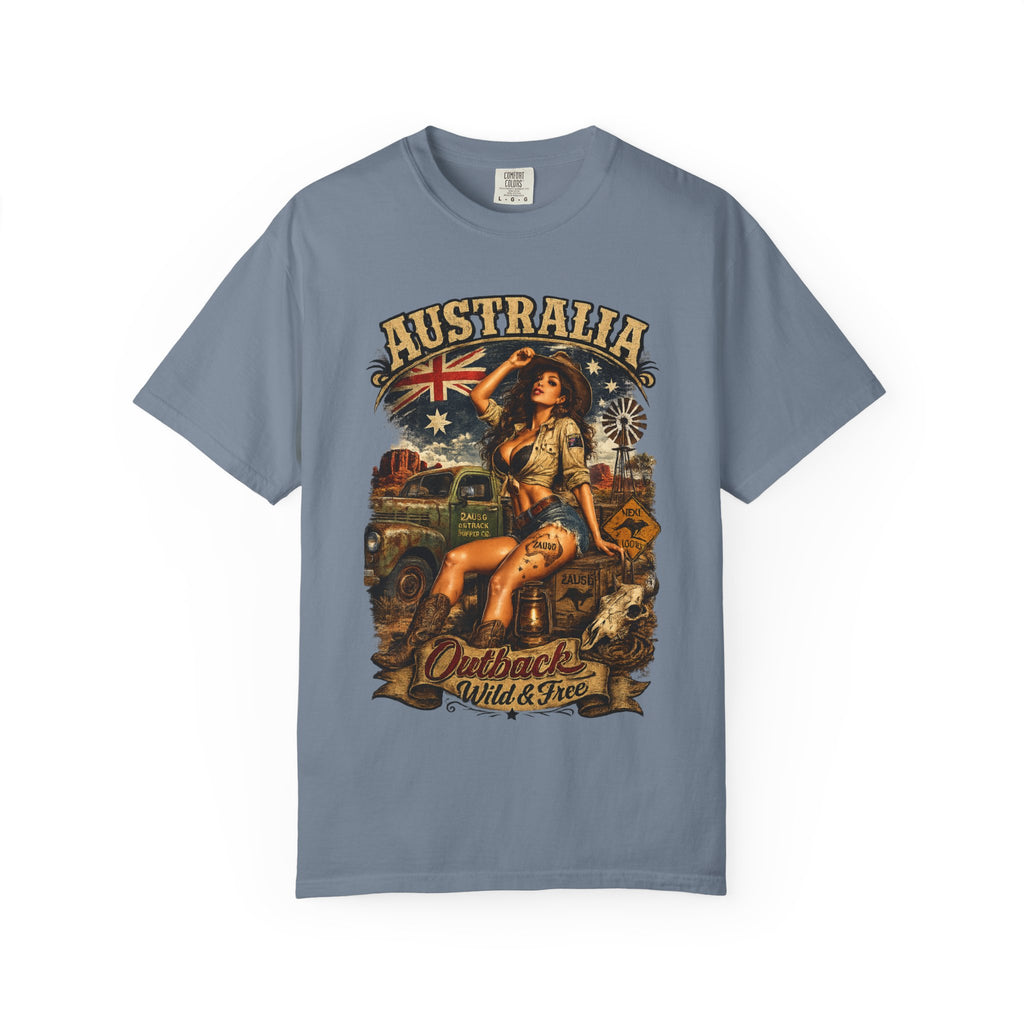 Australia Outback Pinup T-shirt