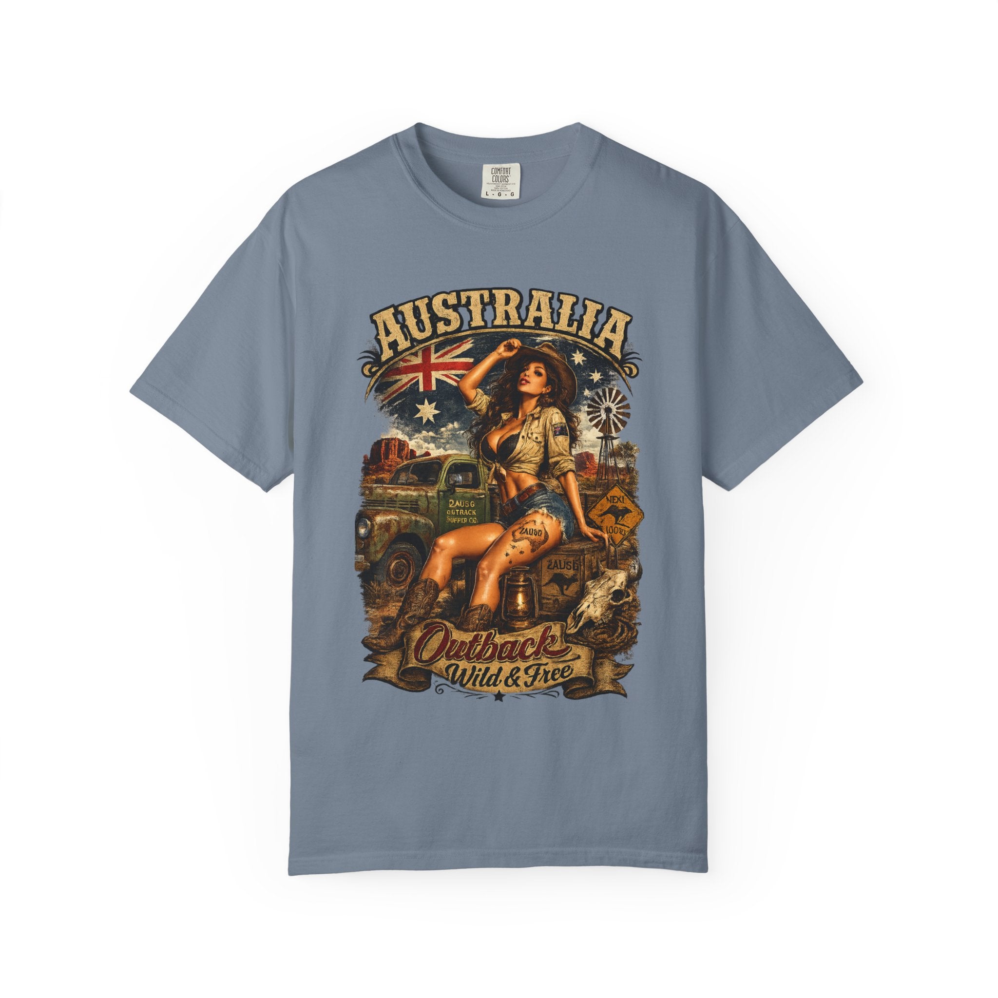 Australia Outback Pinup T-shirt
