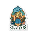 Bush Babe Blonde Die-Cut Magnet