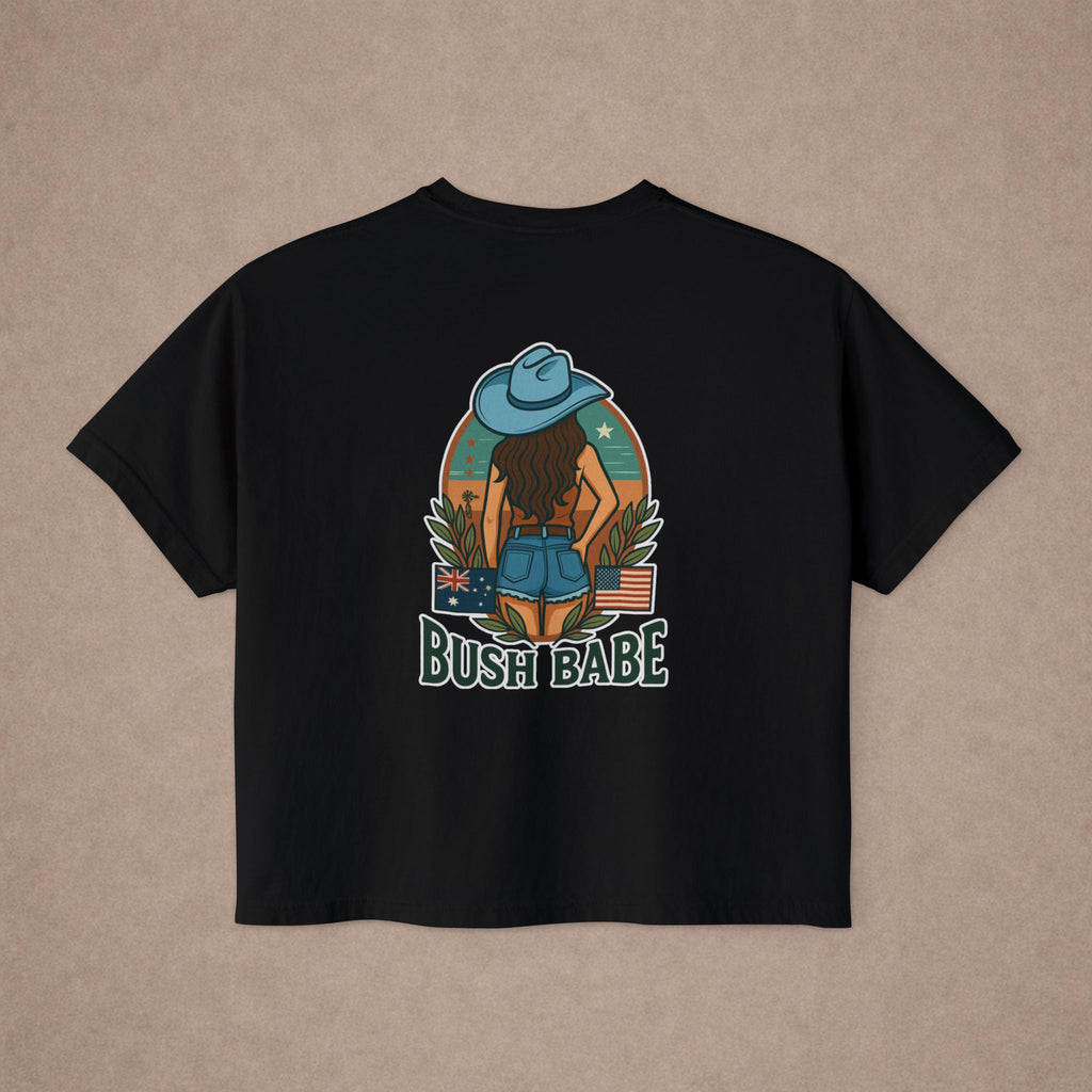 Bush Babe Brunette Crop Top