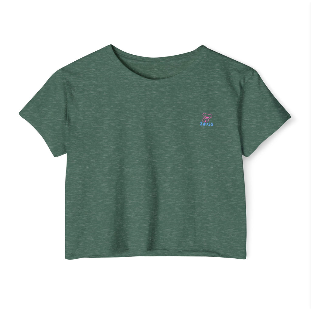 Bush Babe Crop Top Curly