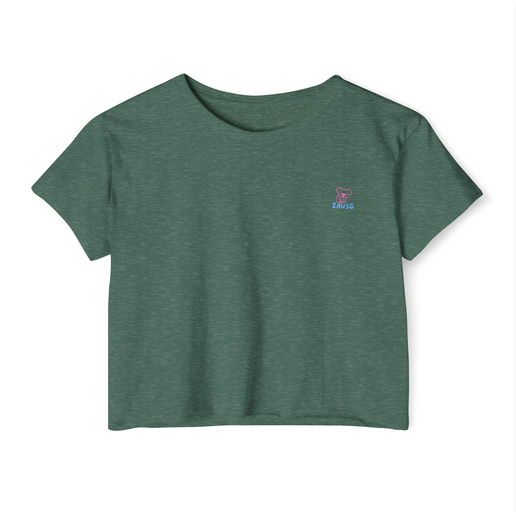 Bush Babe Crop Top Curly