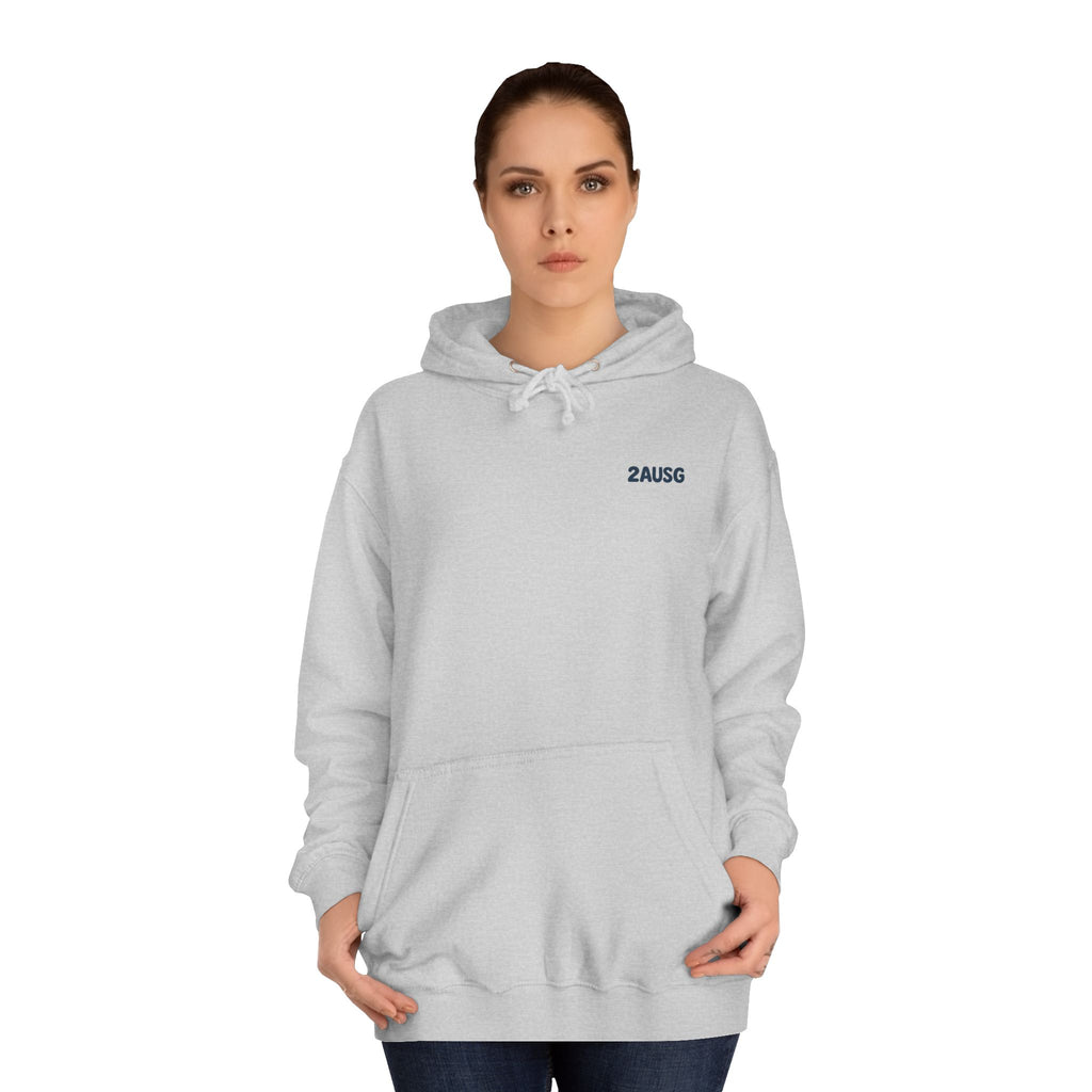 College Hoodie - Bush Babe Brunette Design
