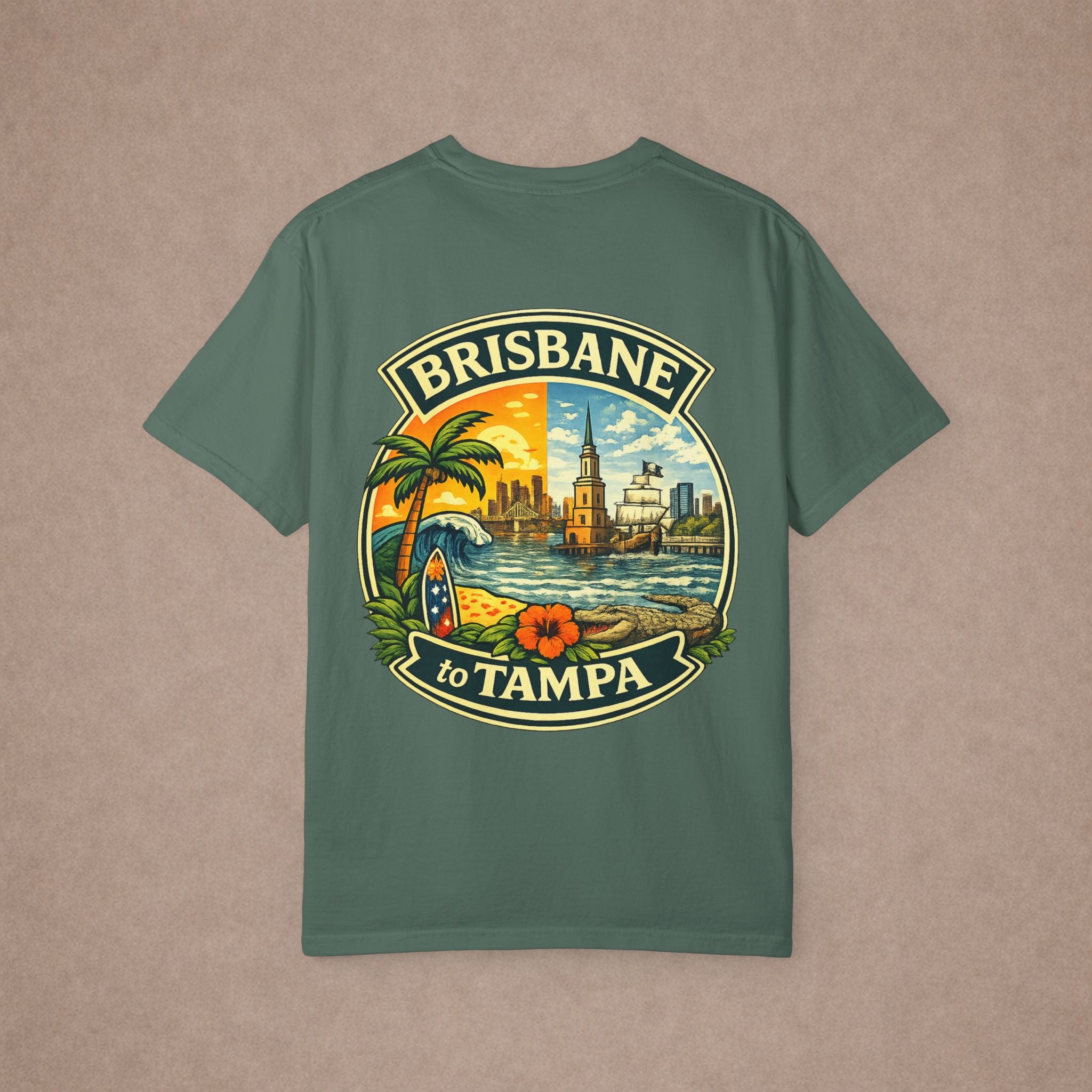 Brisbane to Tampa Tee