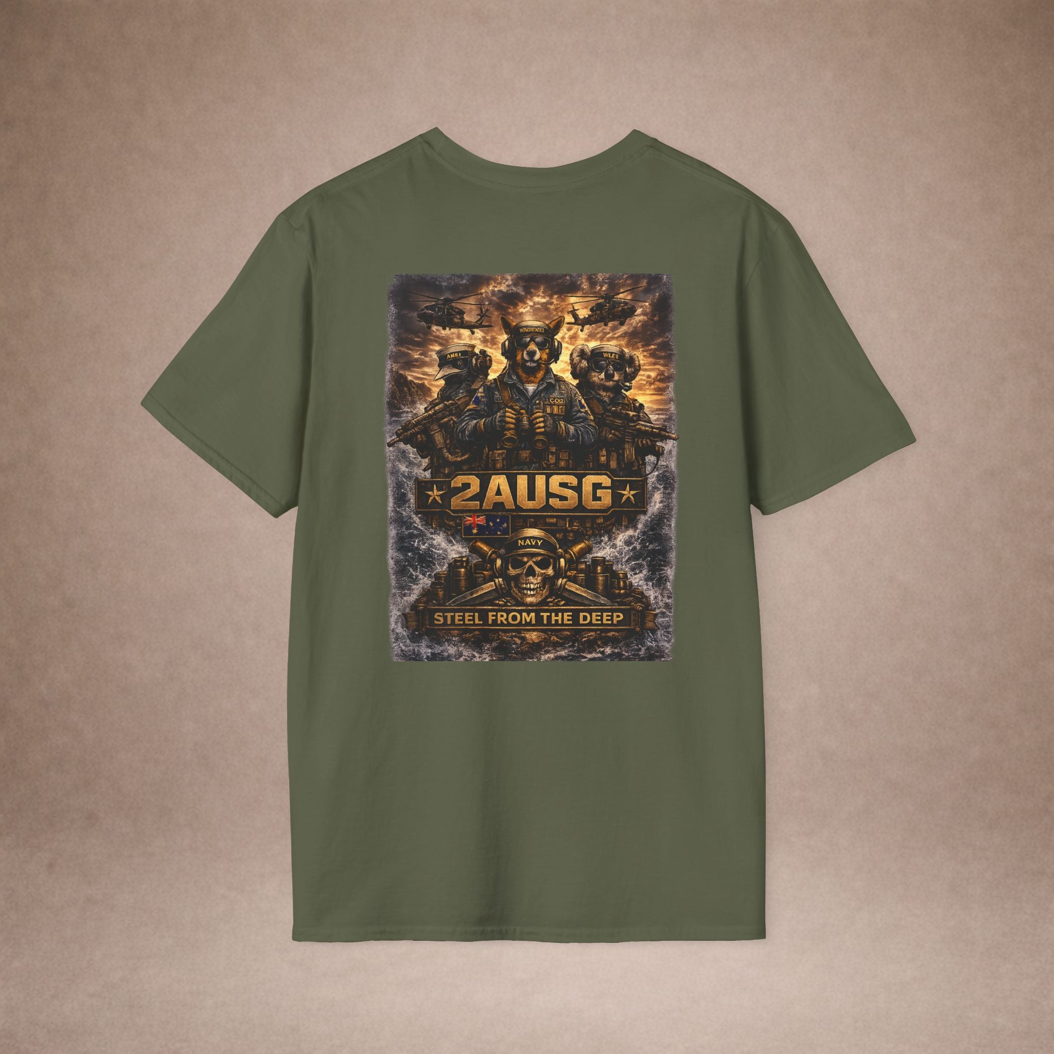 2AUSG Steel of The Deep, Tshirt