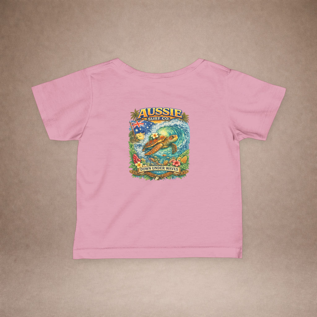Aussie Surf Turtle Infant Tee