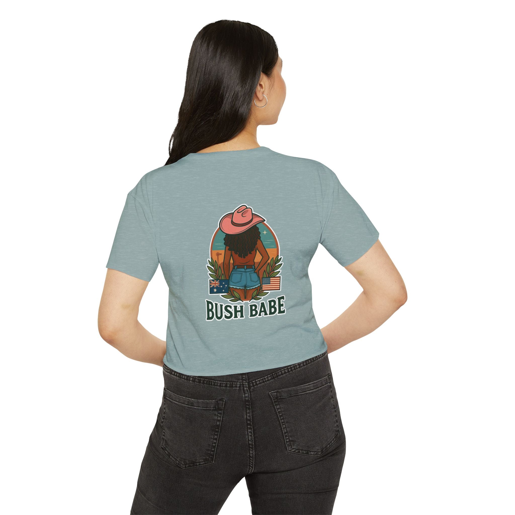 Bush Babe Crop Top Curly