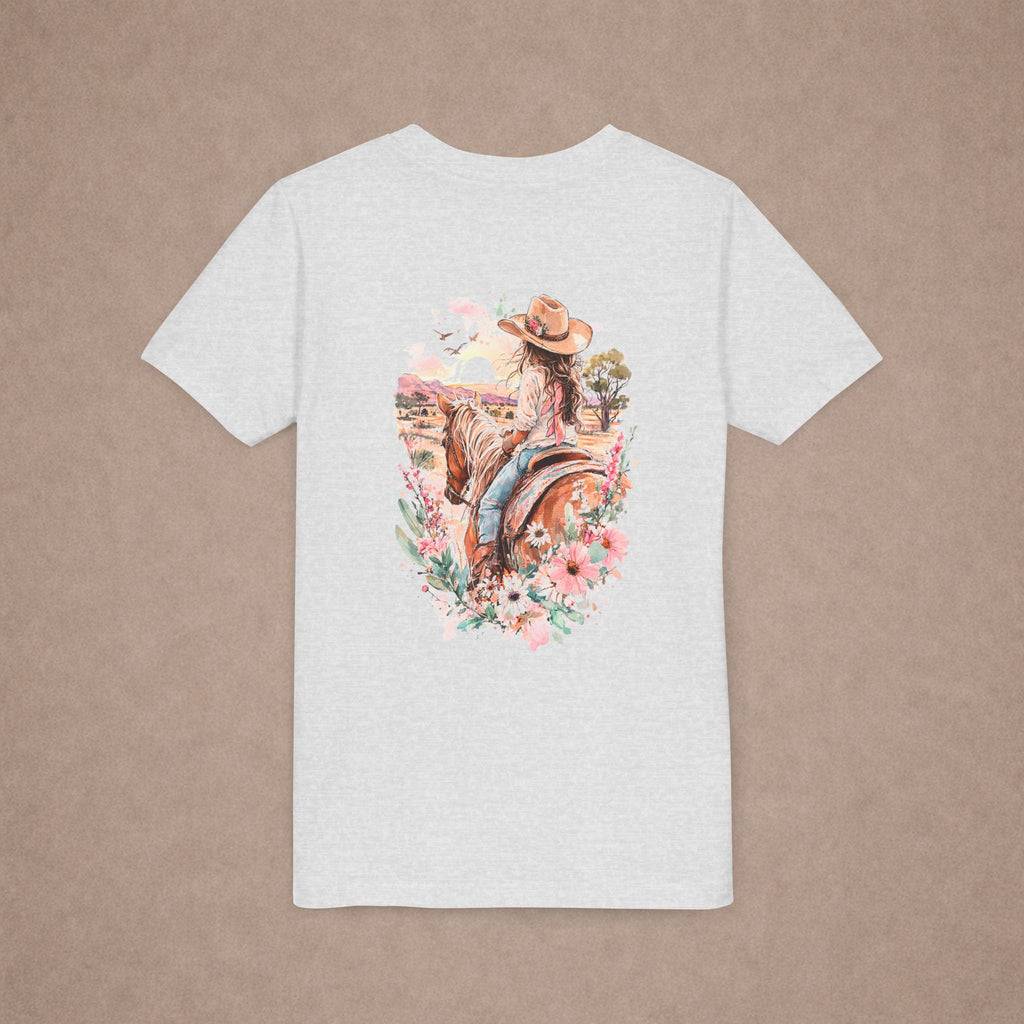 Nevaeh Cowgirl Tshirt- youth